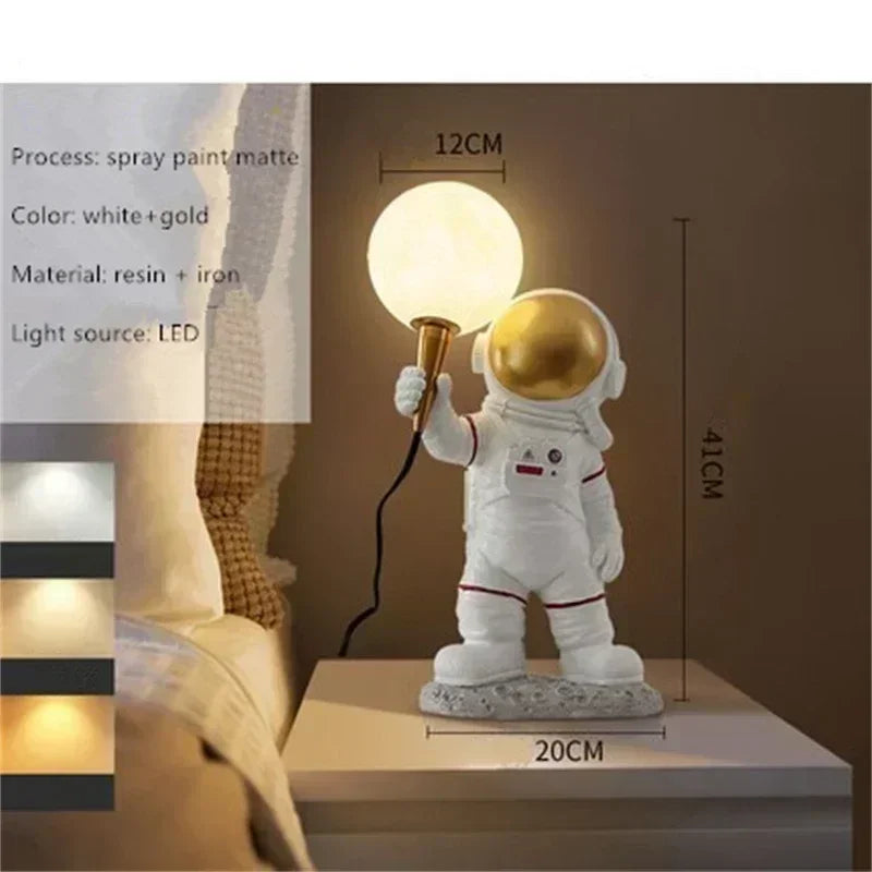 Astronaut Moon Wall Lamp — the lamp that turns your wall into a launchpad 🚀🌕✨