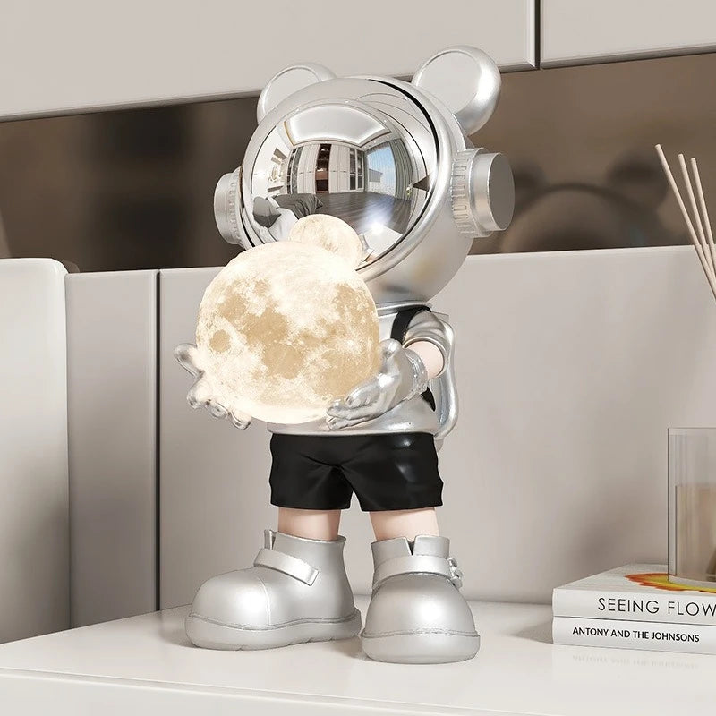 Bear Astronaut Moon Lamp β the boldest, most huggable thing your shelf has ever seen π»ππ