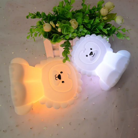 Lumibubs Lion King Night Light — 9 Colour Remote Control Rechargeable Silicone Lamp for Kids