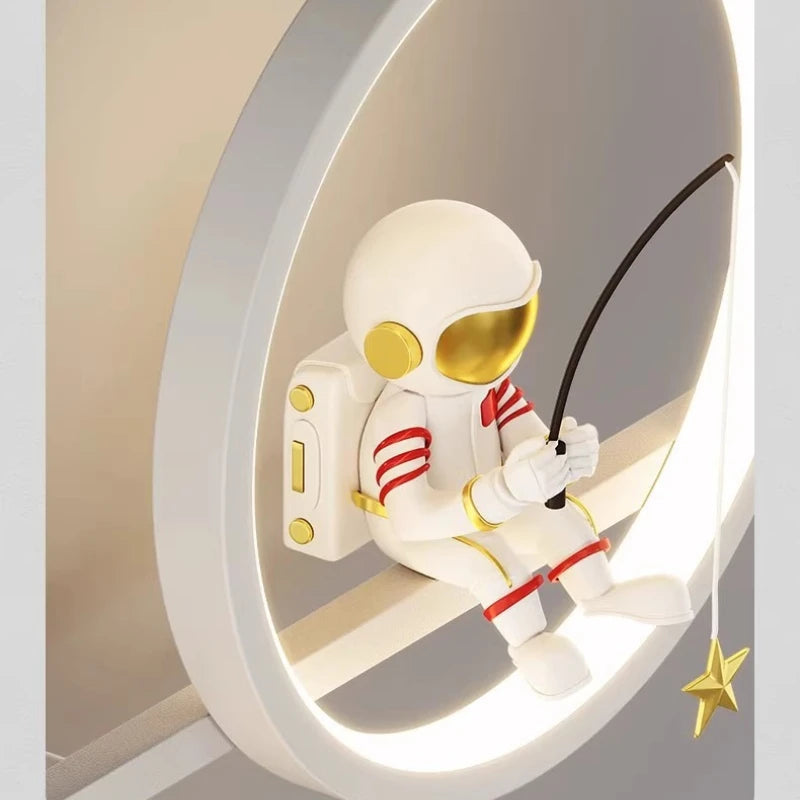 Astronaut Star Projector Wall Lamp — turns your child's bedroom into a galaxy every single night ⭐🌙🚀