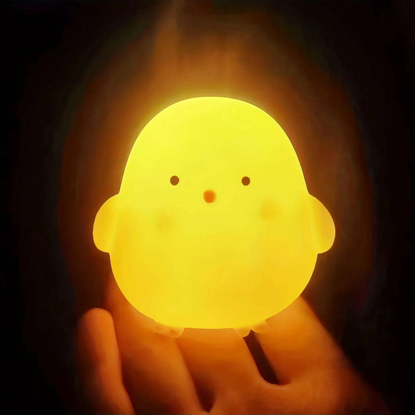 Lumibubs Little Yellow Duck Night Light — Cute Silicone Glow Lamp for Kids & Babies