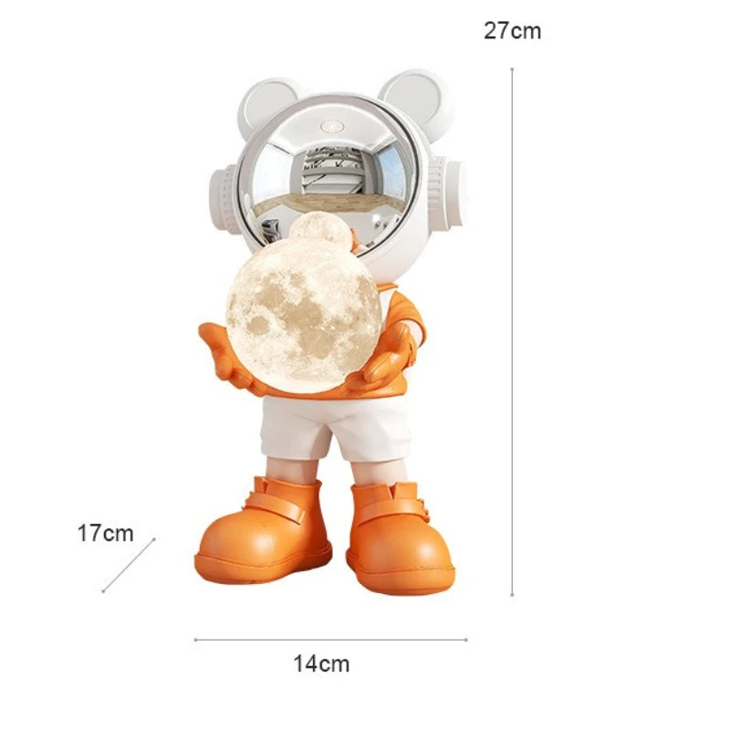 Bear Astronaut Moon Lamp — the boldest, most huggable thing your shelf has ever seen 🐻🚀🌕