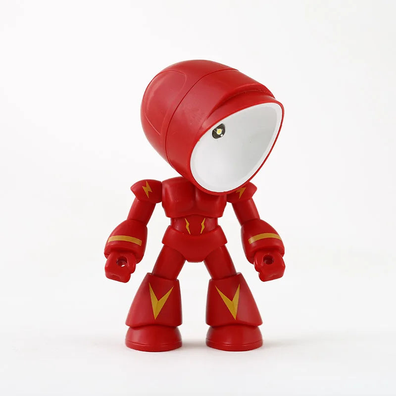 Lumibubs Mini Soldier Desk Lamp — Poseable Adjustable LED Night Light for Kids & Desk Decor