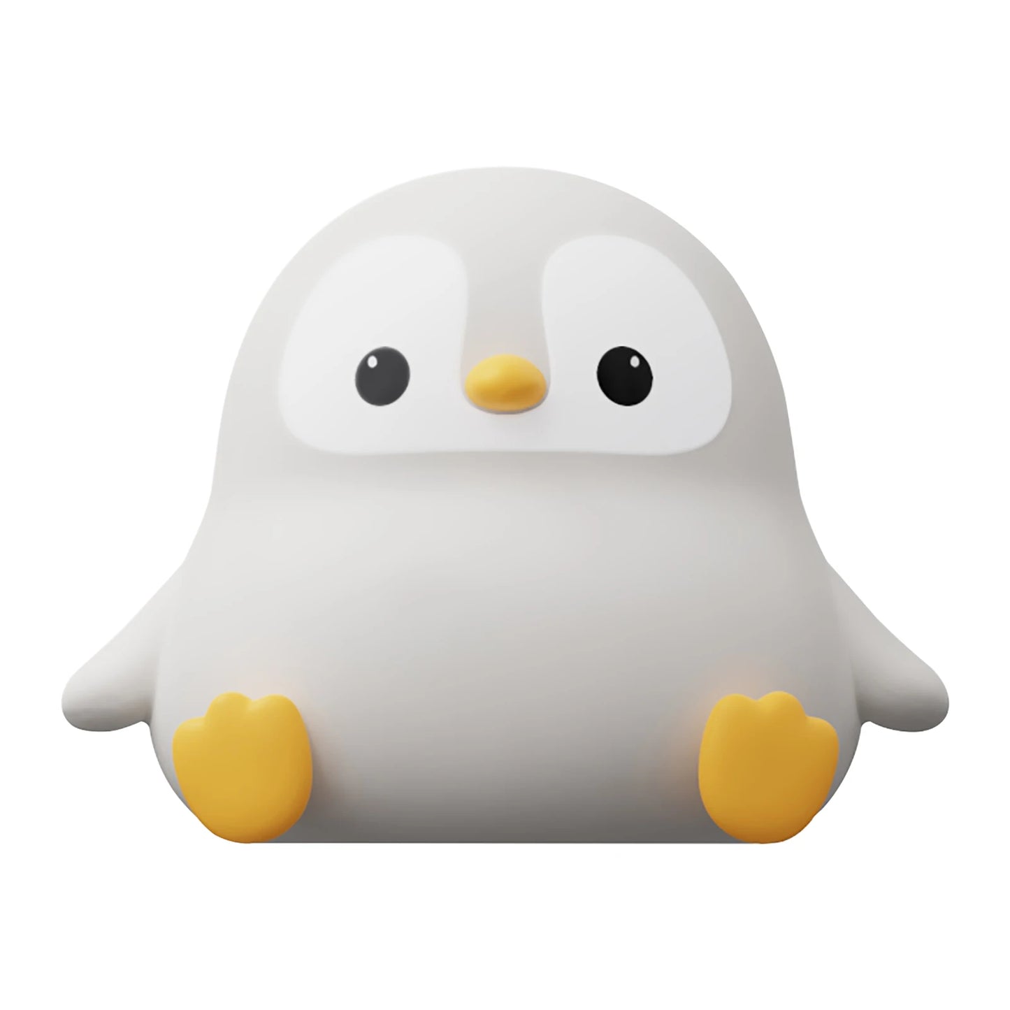 Lumibubs Chubby Penguin Night Light — Touch Control Rechargeable Silicone Baby Lamp