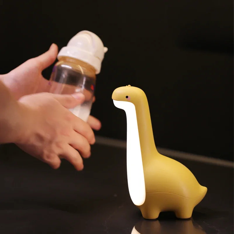 Lumibubs Dinosaur Night Light — USB Rechargeable Dino Lamp with Timer for Kids