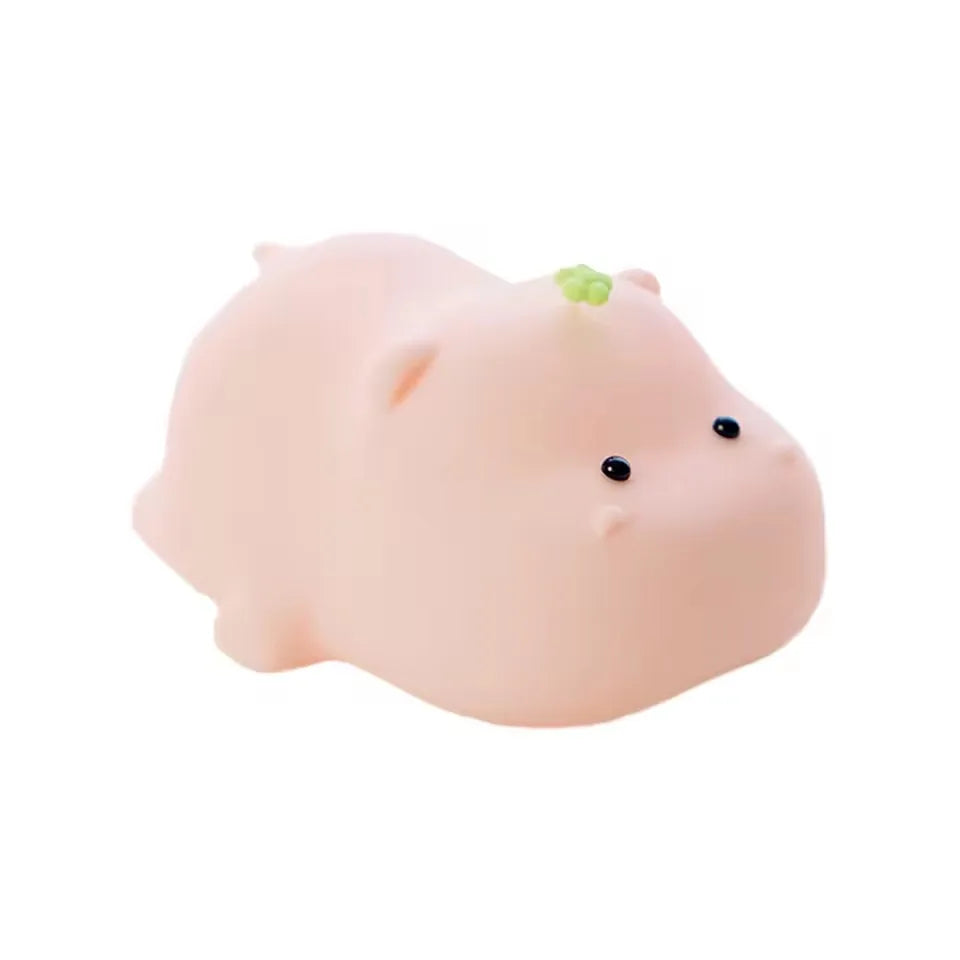 Lumibubs Chubby Penguin Night Light — Touch Control Rechargeable Silicone Baby Lamp