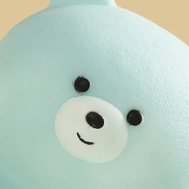 Lumibubs Pastel Bear Vinyl Night Light — Tap Control Colour Changing LED Lamp for Kids
