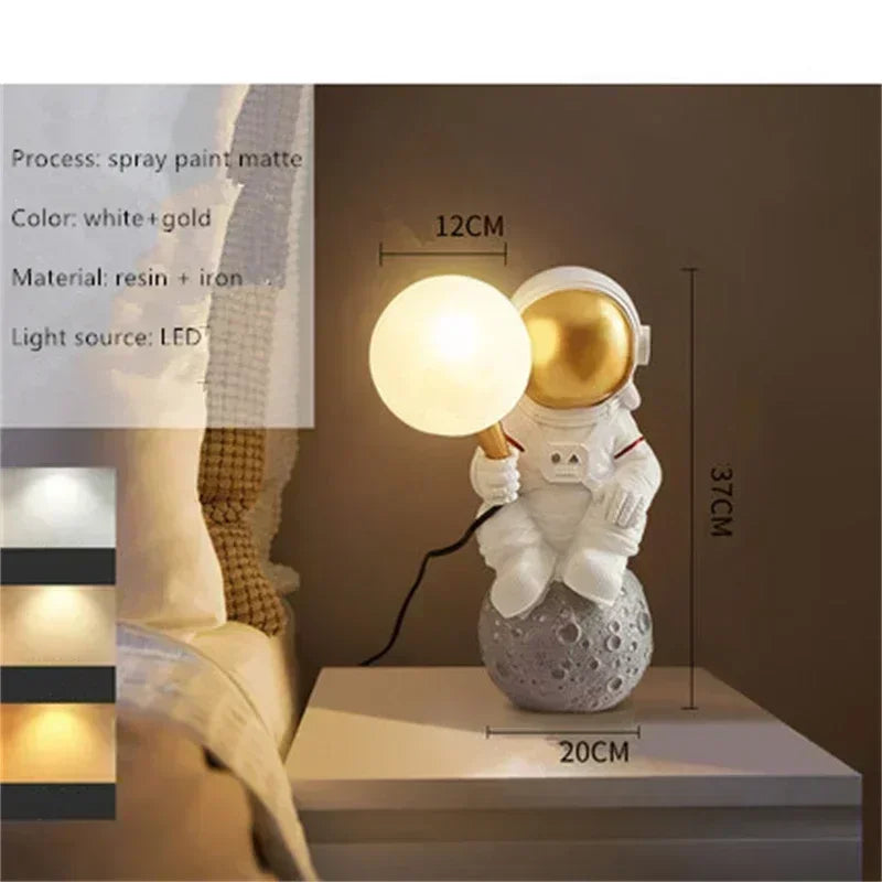 Astronaut Moon Wall Lamp — the lamp that turns your wall into a launchpad 🚀🌕✨