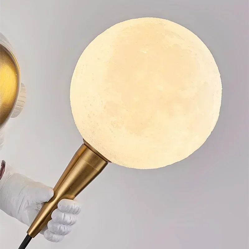 Astronaut Moon Wall Lamp — the lamp that turns your wall into a launchpad 🚀🌕✨