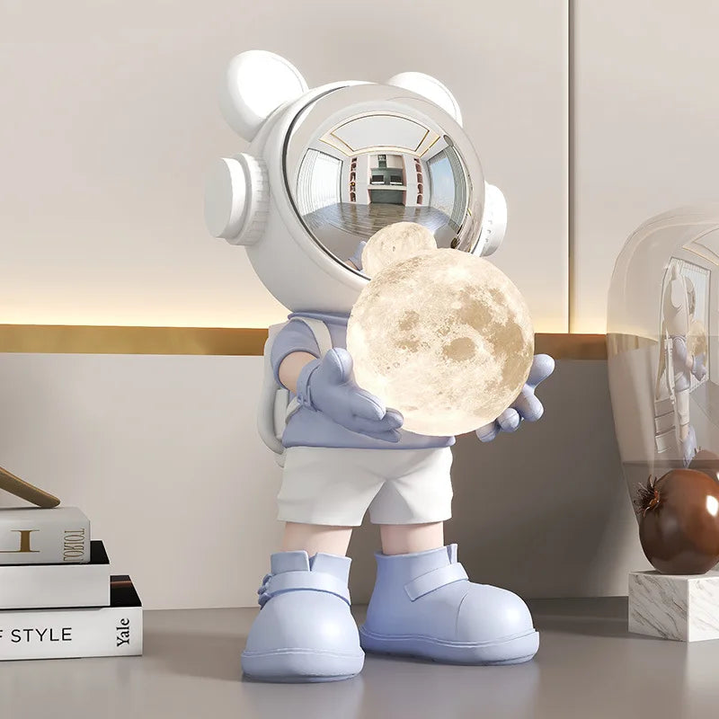 Bear Astronaut Moon Lamp — the boldest, most huggable thing your shelf has ever seen 🐻🚀🌕