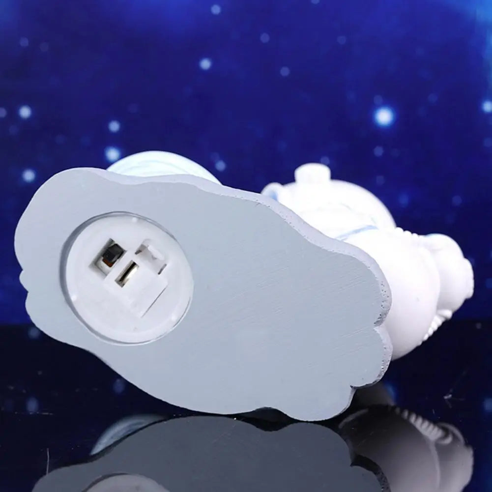 Lumibubs Little Star Astronaut Planet Lamp — Premium Resin LED Night Light for Kids & Home Decor