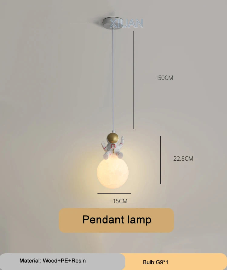 Lumibubs Sleeping Bear Moon Wall Lamp — Premium Resin & Wood Kids Bedroom Sconce