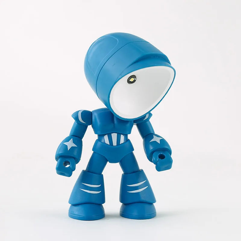 Lumibubs Mini Soldier Desk Lamp — Poseable Adjustable LED Night Light for Kids & Desk Decor