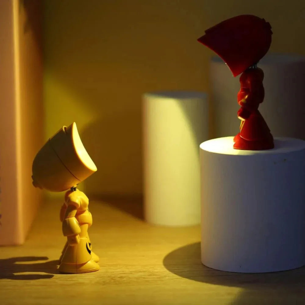 Lumibubs Mini Soldier Desk Lamp — Poseable Adjustable LED Night Light for Kids & Desk Decor